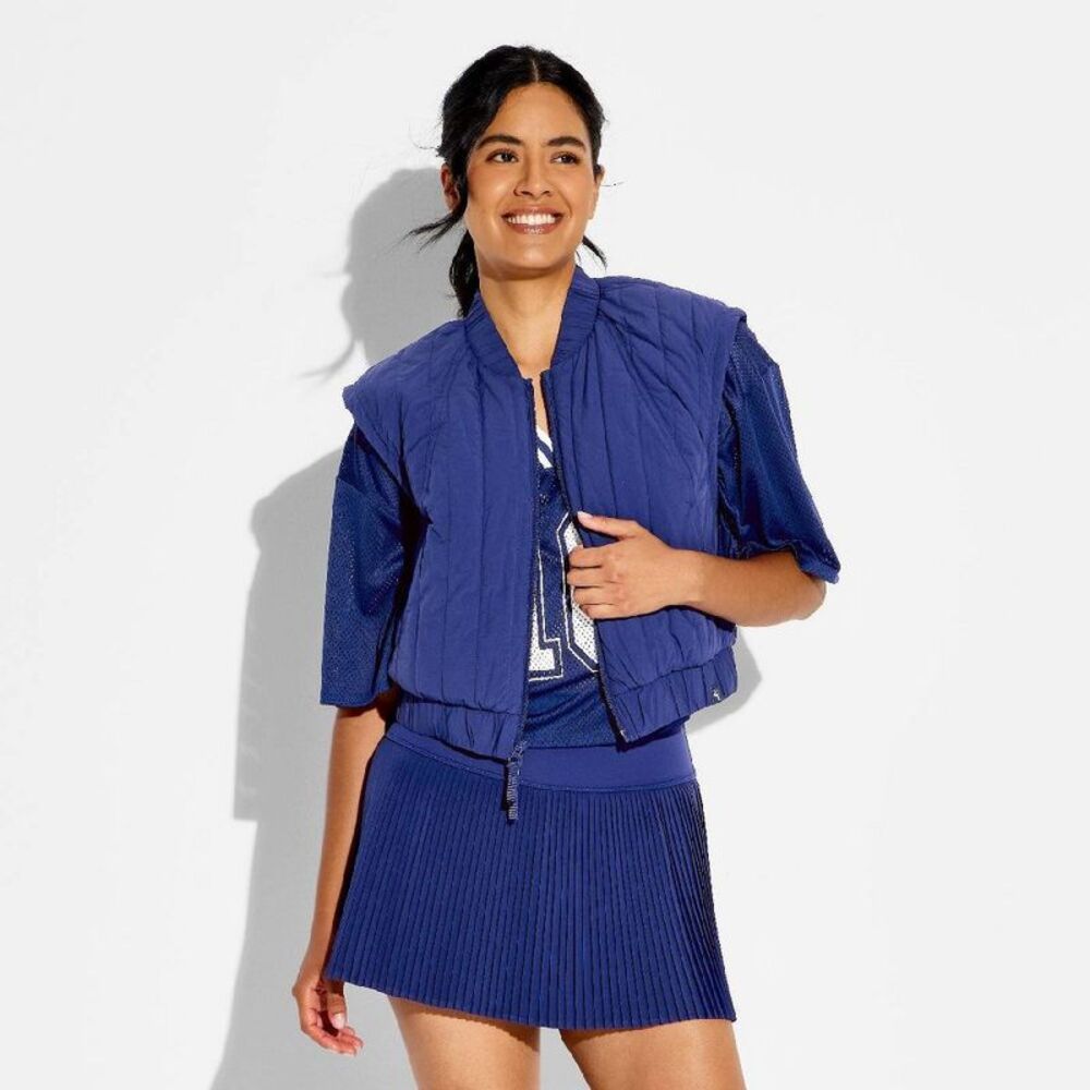 Women's Lightweight Vest - JoyLab Navy Blue S